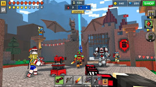 Download Pixel Gun 3D v11.1.1 (Money/Experience Mod) Android apk data obb