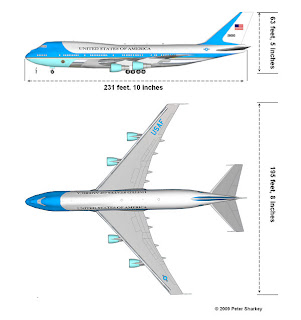 Pesawat AIR FORCE ONE....!!!