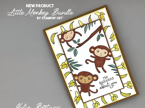 NEW Little Monkey Bundle | Stampin' Up! Trip Achievers Blog Hop April 2023