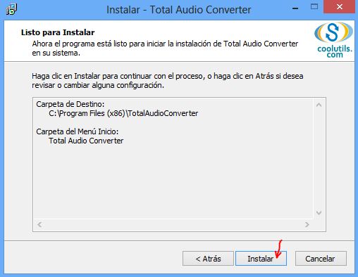 Total Audio Converter 5.1, convierte tus archivos de audio 