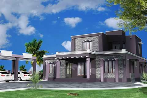 Desain Rumah Minimalis Modern 2 Lantai