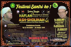 Pengumuman Jadwal Acara Lomba dan Haflah Tasyakur Pondok Pesantren As Sholihah ke 14