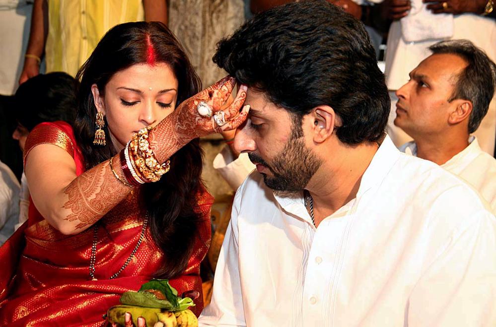 Aishwarya Wedding Pics Aishwarya Rai Abhishek Bachchan Marrriage