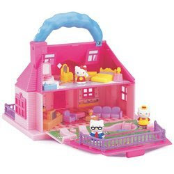 Hello Kitty Carry-Along Mini Doll House