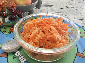 carrot apple coleslaw www.realfoodblogger.com