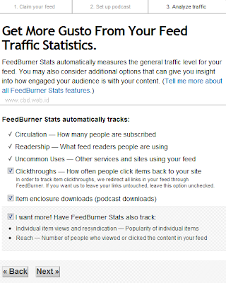 Traffic Statistics