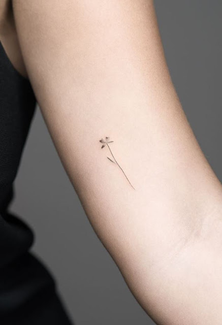 tatuagens de flores para as meninas