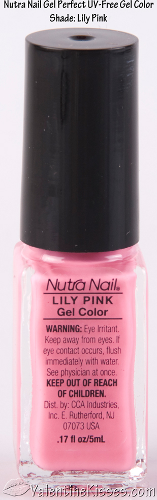 Nutra Nail Gel Perfect UV-Free Gel Color in Lily Pink: swatches, pics 