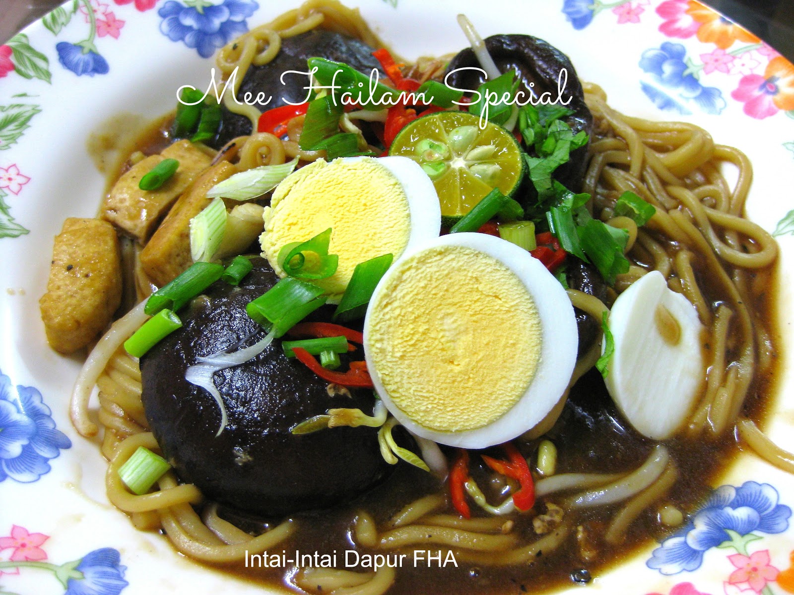 Intai-Intai Dapur FHA: MEE HAILAM SPECIAL with 'CENDAWAN 