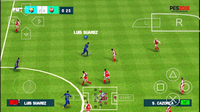 Download PES 2018 Lite Android V3 Offline PSP ISO + Save Data Terbaru 2018