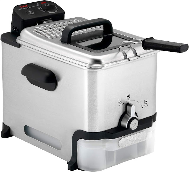 T-fal Deep Fryer with Basket, Stainless Steel, Easy to Clean