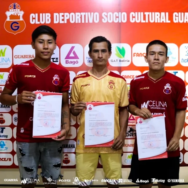 Tres jugadores de las inferiores se unirán esta temporada al primer plantel. El delantero Salvador Yonima categoría 2006, los extremos Andrés Rivero categoría 2002 y José Daniel Melgar categoría 2006