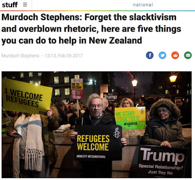 Murdoch Stephens refugee practical help New Zealand Stuff