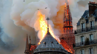 Notre Dame Cathedral Fire incident 2019