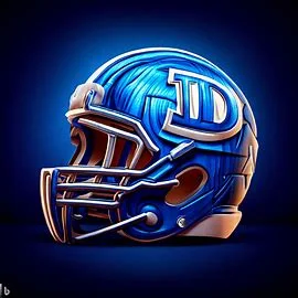 Duke Blue Devils Concept Football Helmets.