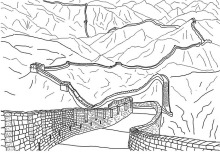 muralla china para colorear (1)