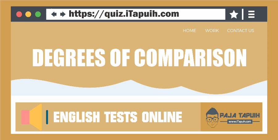 Quiz: Degrees of Comparison