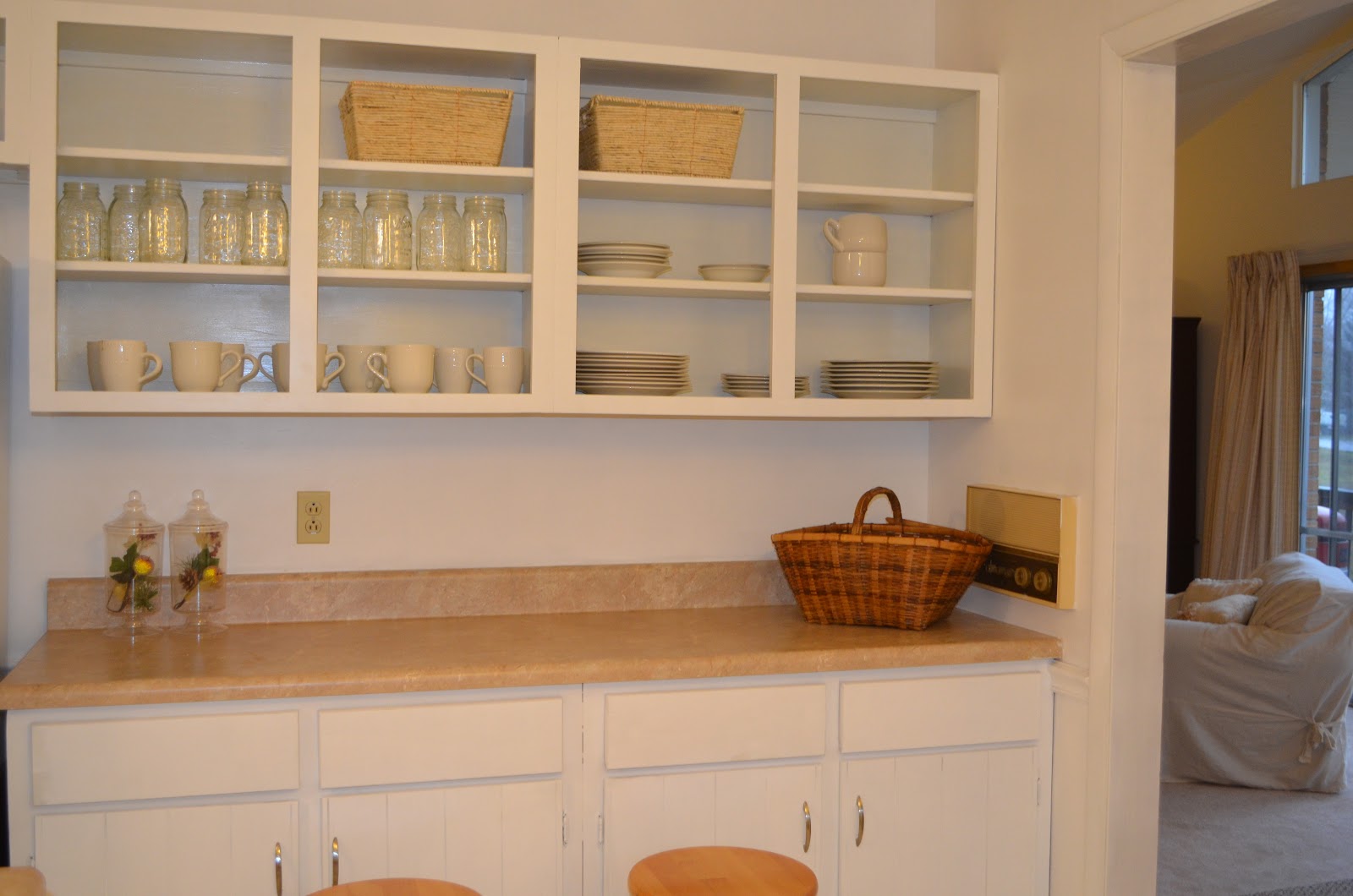 Beige Cabinets