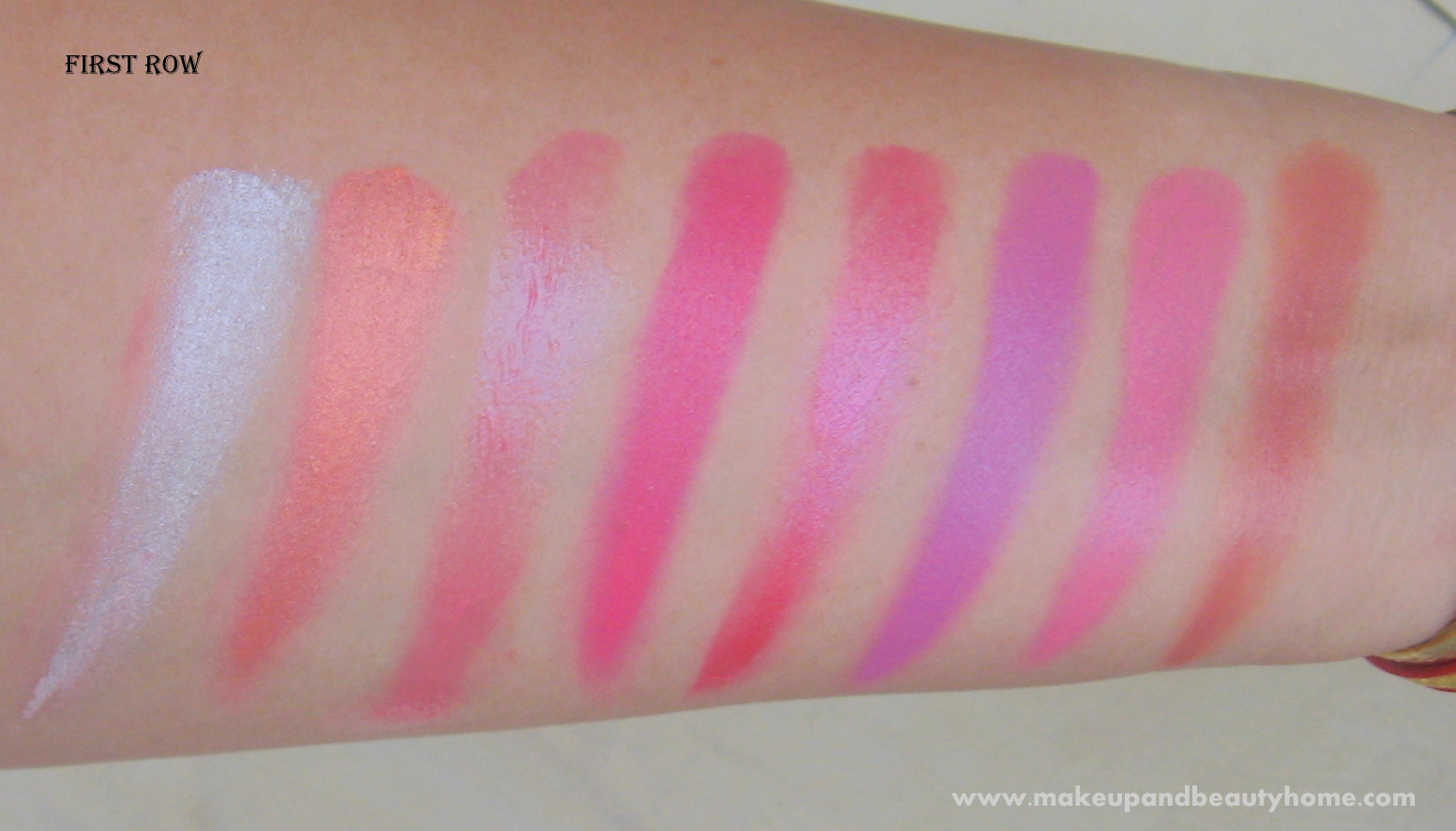 Tops midi lipstick palette gloss colors multi lip swatches websites