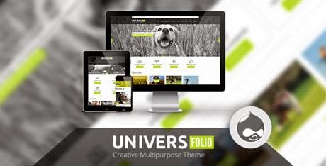 Universefolio – Themeforest Multipurpose Drupal Theme