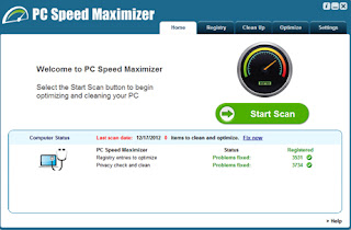 fast computer with pc speed mximizer.