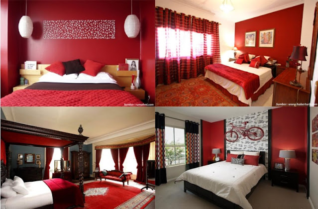 red room decor ideas pictures