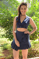 Seerat Kapoor Stunning Cute Beauty in Mini Skirt  Polka Dop Choli Top ~  Exclusive Galleries 002.jpg