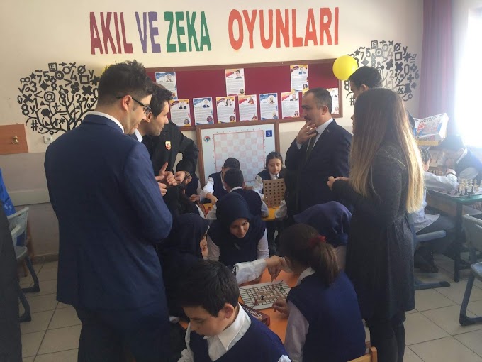 Bozkır Hacılar İlk ve Ortaokulu öğrencileri için Zeka Oyunları Sınıfı Açıldı