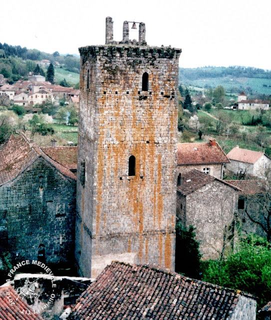 CARDAILLAC (46) - Tours de l'Horloge et de Sagnes (XIIIe siècle)