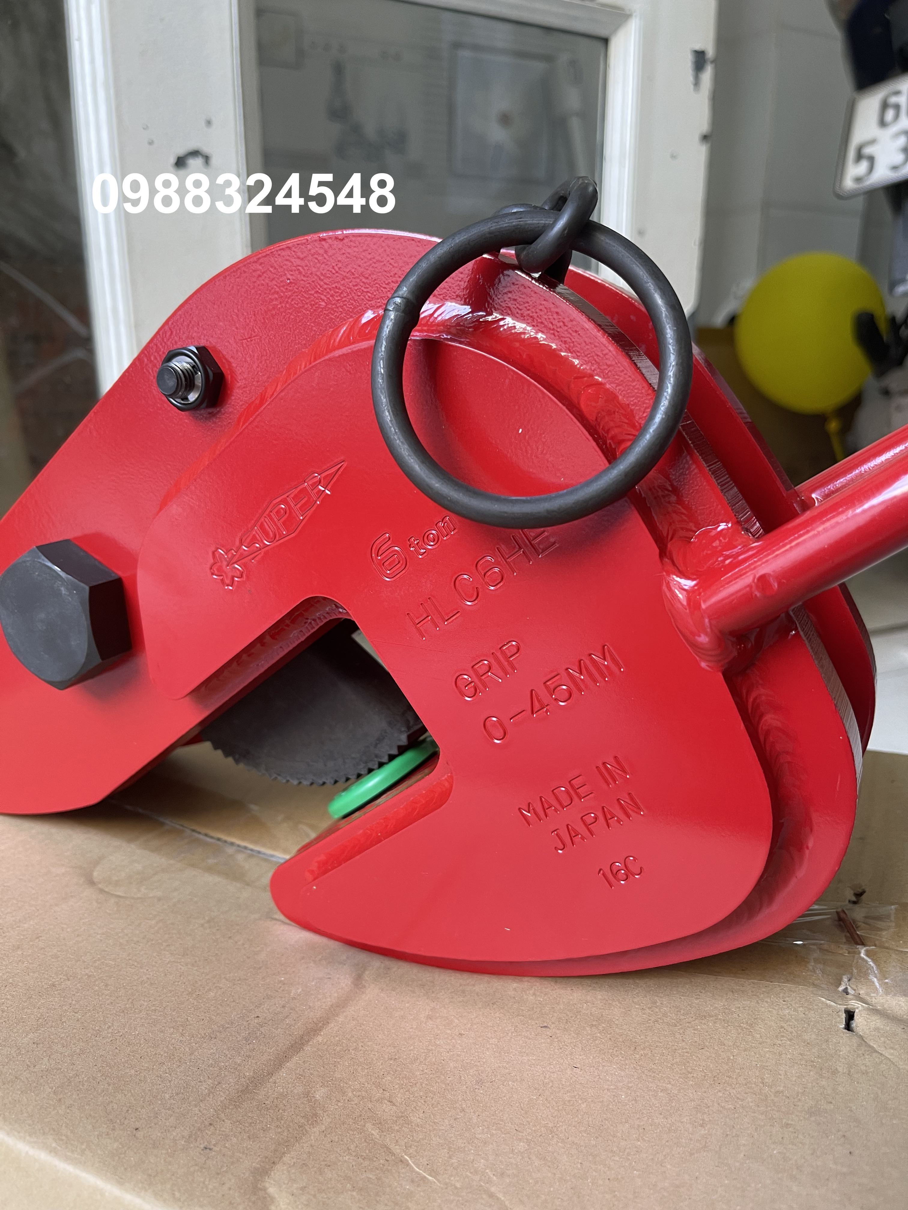 Kẹp tôn ngang supertool 6 tấn HLC-6HE