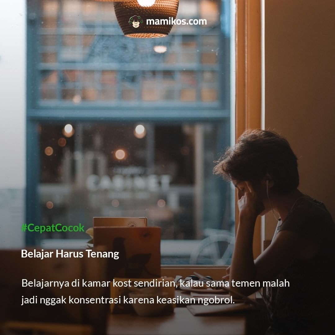 belajar harus tenang