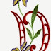 Free Letter "P" from Iris Art Nouveau Initials