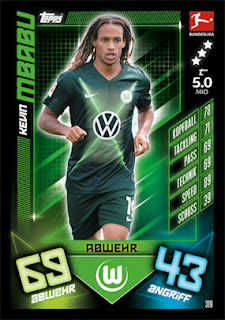 Match Attax Bundesliga 2019-2020 VfL Wolfsburg