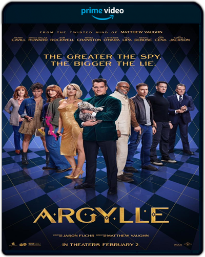 Argylle (2024) 1080p AMZN WEB-DL Latino-Inglés [Subt. Esp] (Thriller. Acción)