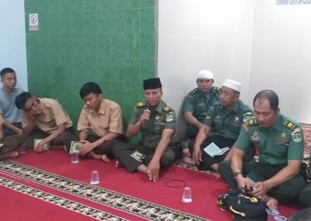  Bangun SDM Religius, Kodim Depok Gelar Pengajian Rutin