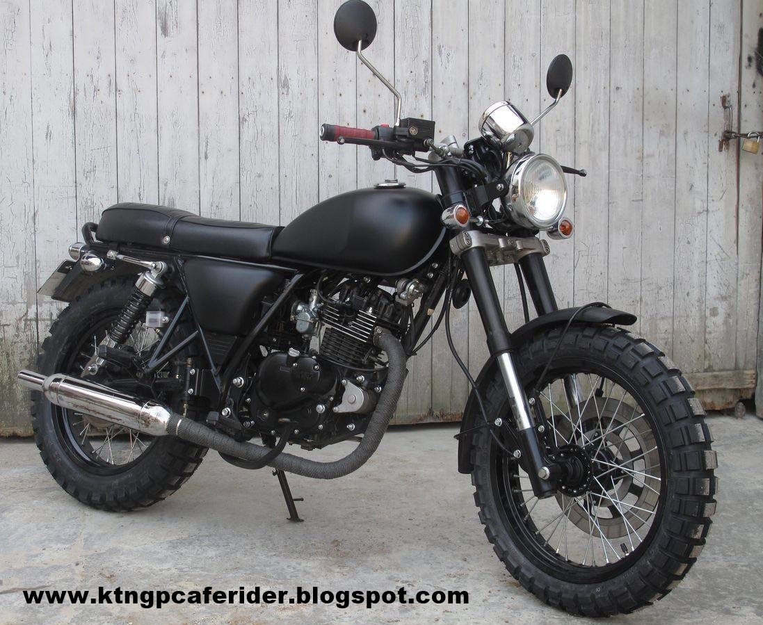  Cafe Racer GP Brat Tracker Rat Malaysia GP 125 Cafe 