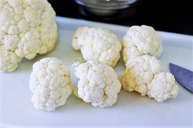 Cauliflower Florets for Cauliflower {Just Like} Loaded Baked Potato Casserole Image