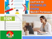 FORMULIR PNPM Mandiri Perdesaan