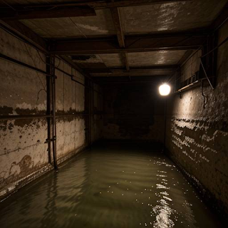 Water seepage into the basement