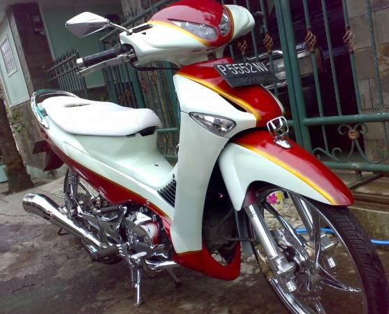 Modifikasi Honda Supra X 125 Choppy Cub Gambar Modifikasi 