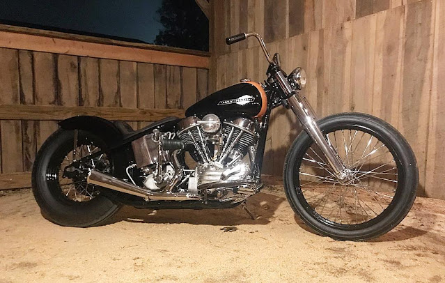 Harley Davidson Panhead By Eric Stein Hell Kustom