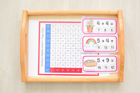 SPRING ACTIVITIES: ADDITION CHART AND CLIPCARDS