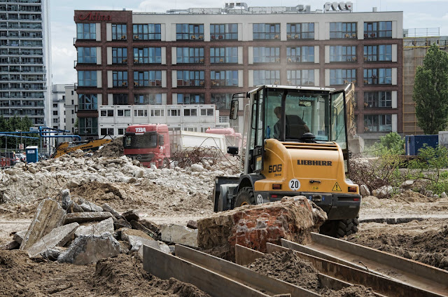 Baustelle Margrafenstraße, Krausenstraße, Schützenstraße, Jerusalemer Straße, 10117 Berlin, 04.06.2014