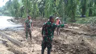 Pacu Penyelesaian Jalan, Pawas TMMD Kodim 0204/DS Lakukan Waskat