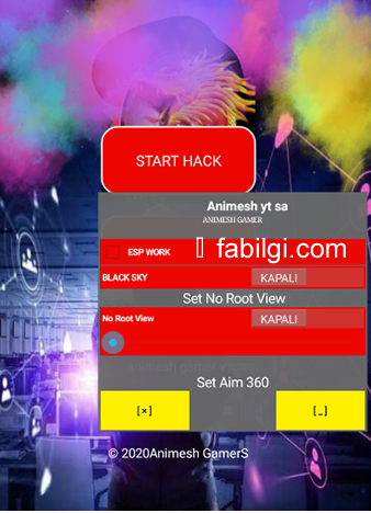 Pubg Lite Animesh Menu ESP Hilesi Bansız Kasım 2020 Apk