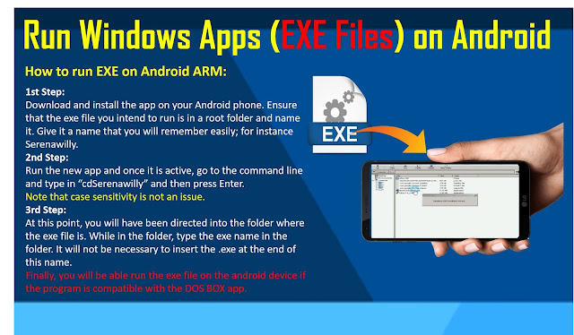 Run EXE on Android ARM