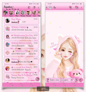 Baby Girl Theme For YOWhatsApp & Fouad WhatsApp By Agatha