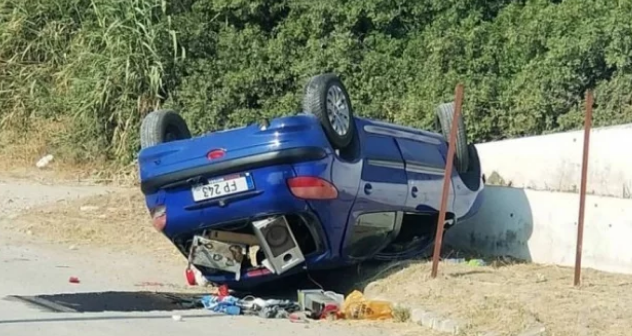 Car involved in deadly accident in Alsancak, man dies in two car collision in Geçitkale