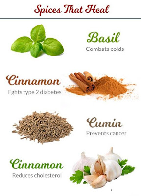 spices for heals the health