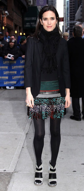 Jen Connelly-Balenciaga Skirt-fashionablyfly.blogspot.com